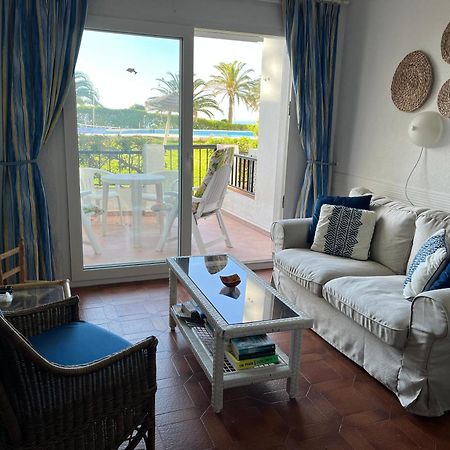 Sea&pool view garden apartment Las Palmeras Nerja Exteriör bild